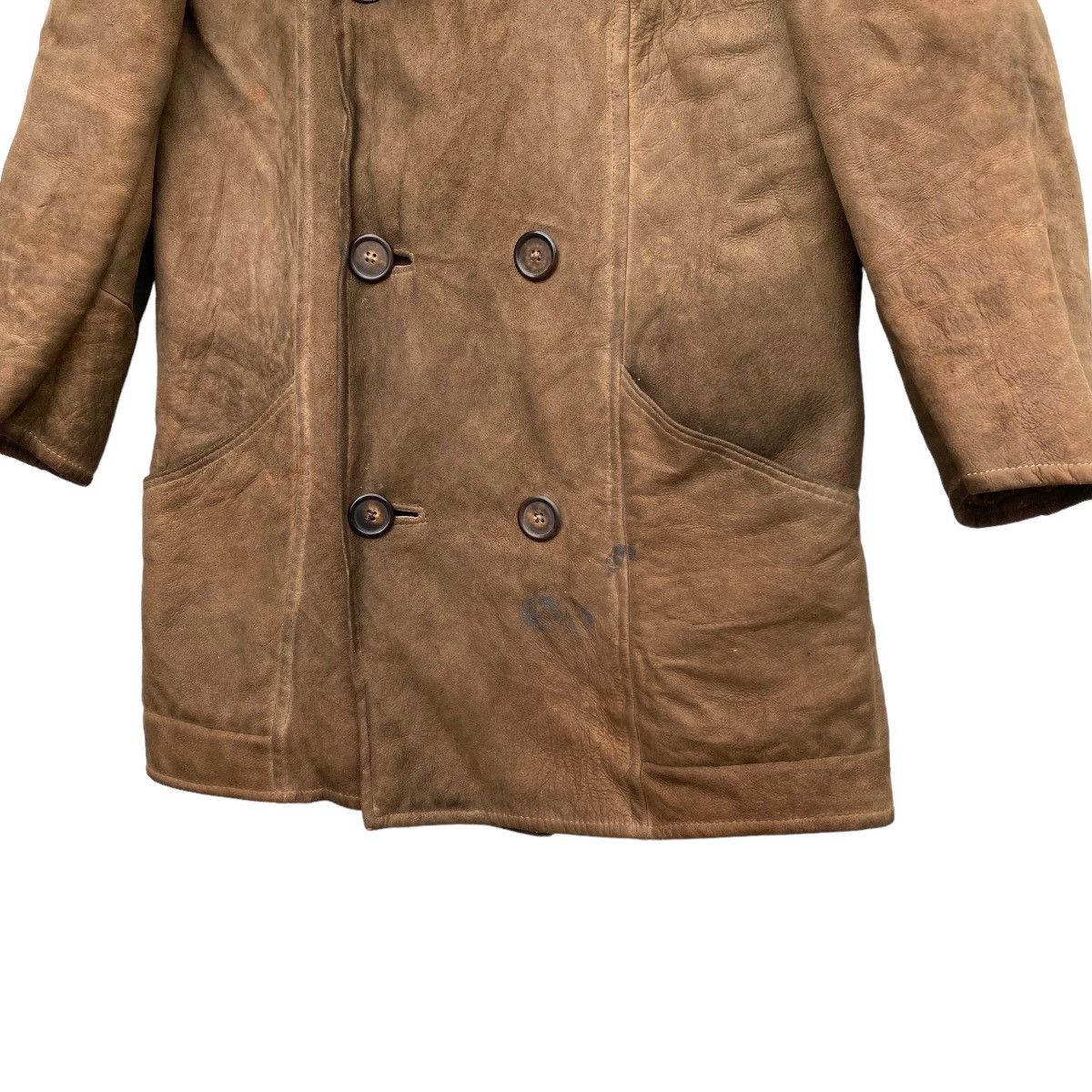 Japanese Brand × Vintage Vtg Morlands Real Lambskin Sherpa/Sherling Made in England Size US L / EU 52-54 / 3 - 4 Thumbnail