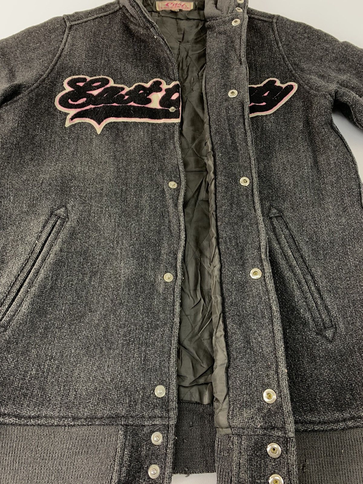 Japanese Brand Hype Wool Varsity Jacket Cast Twenty Spell Out Quilted Inner Size US M / EU 48-50 / 2 - 4 Thumbnail
