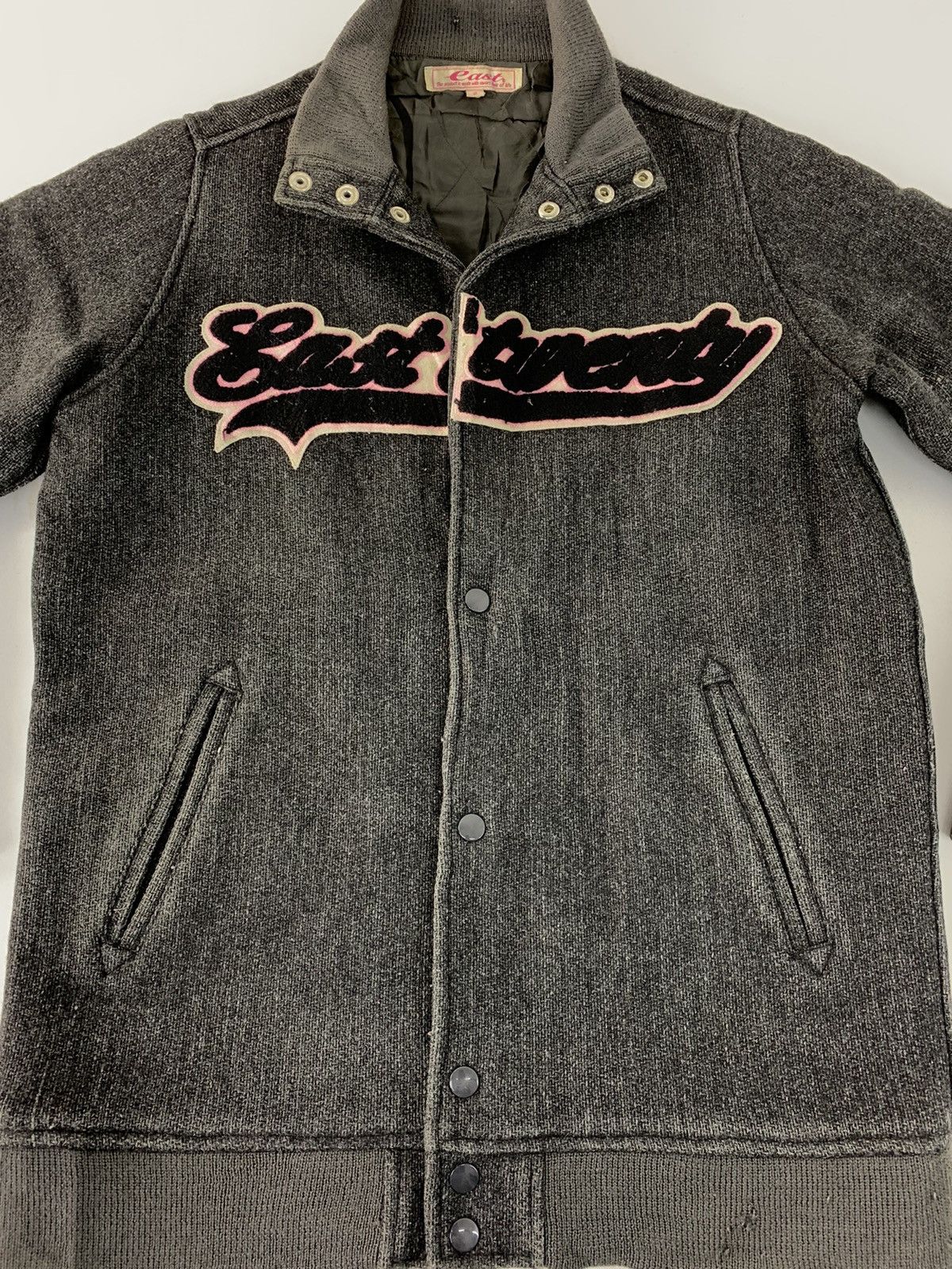 Japanese Brand Hype Wool Varsity Jacket Cast Twenty Spell Out Quilted Inner Size US M / EU 48-50 / 2 - 3 Thumbnail
