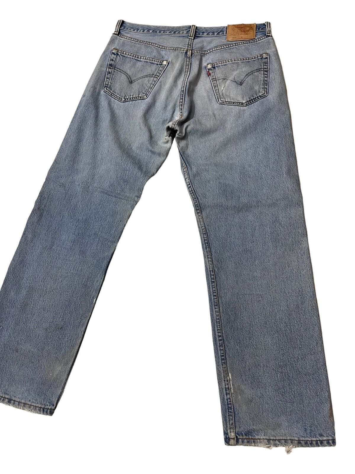 Levi's Vintage Clothing Vintage Levis Distressed Denim Size US 34 / EU 50 - 5 Thumbnail