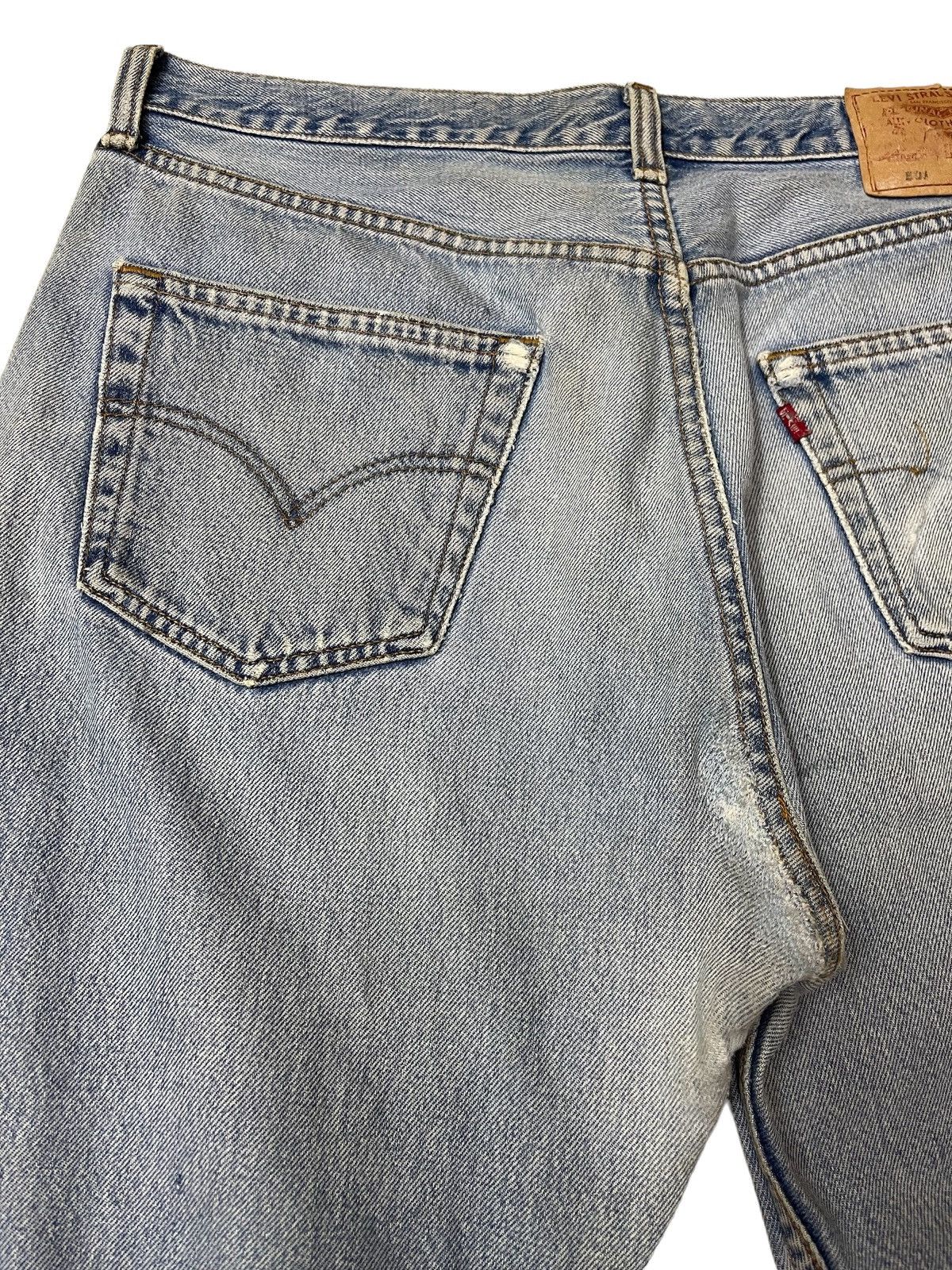 Levi's Vintage Clothing Vintage Levis Distressed Denim Size US 34 / EU 50 - 19 Thumbnail