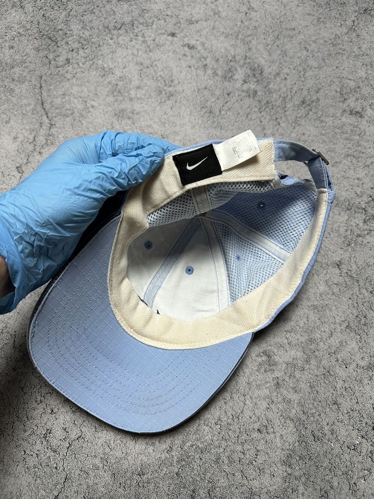 Vintage 🩵Vintage Nike Logo Swoosh Cap Size ONE SIZE - 9 Thumbnail