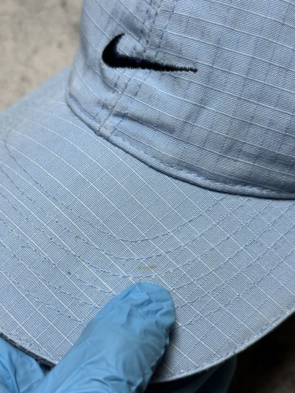 Vintage 🩵Vintage Nike Logo Swoosh Cap Size ONE SIZE - 16 Thumbnail