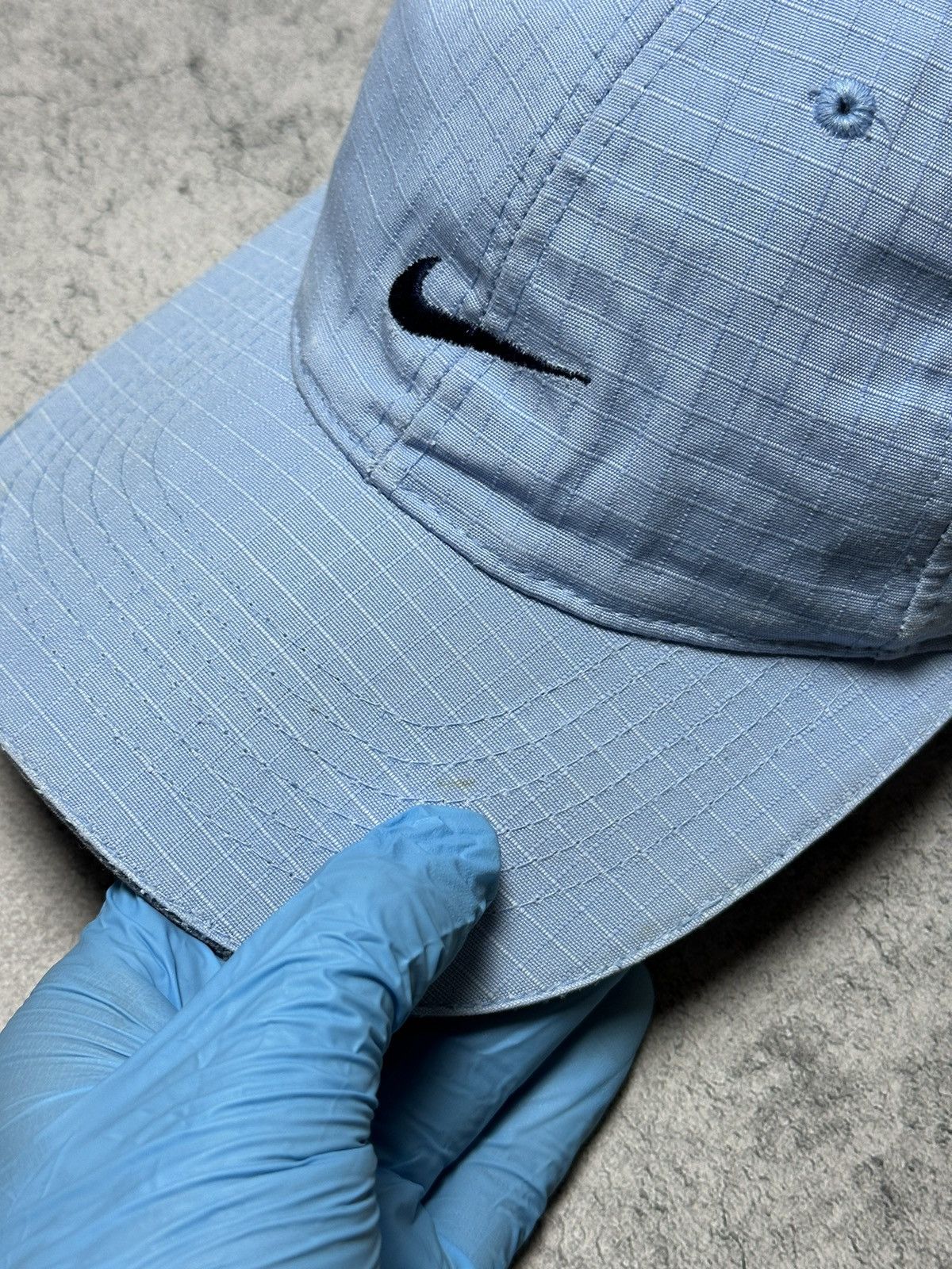 Vintage 🩵Vintage Nike Logo Swoosh Cap Size ONE SIZE - 15 Thumbnail
