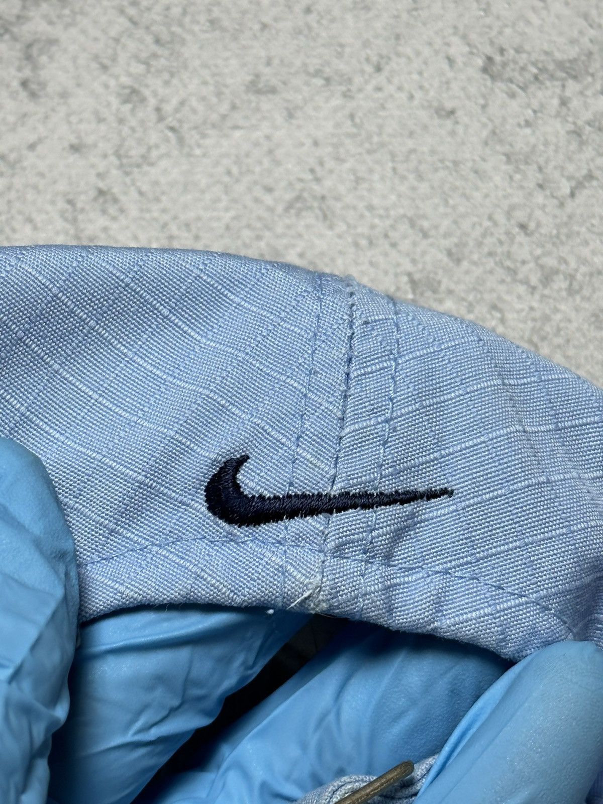 Vintage 🩵Vintage Nike Logo Swoosh Cap Size ONE SIZE - 11 Thumbnail