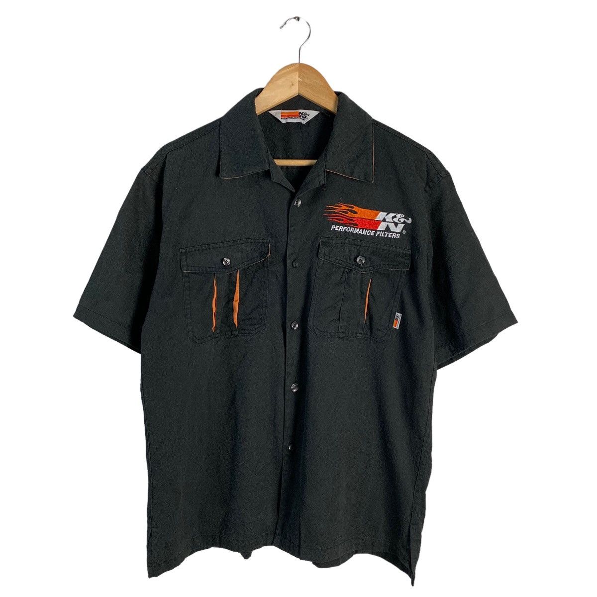 Japanese Brand K&N Performance Filters Big Logo Shirt Size US M / EU 48-50 / 2 - 1 Thumbnail