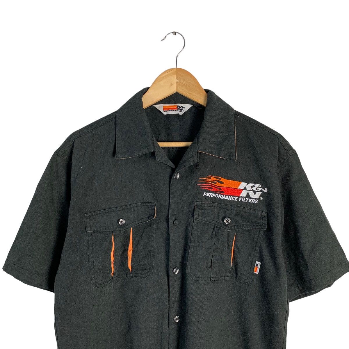 Japanese Brand K&N Performance Filters Big Logo Shirt Size US M / EU 48-50 / 2 - 4 Thumbnail