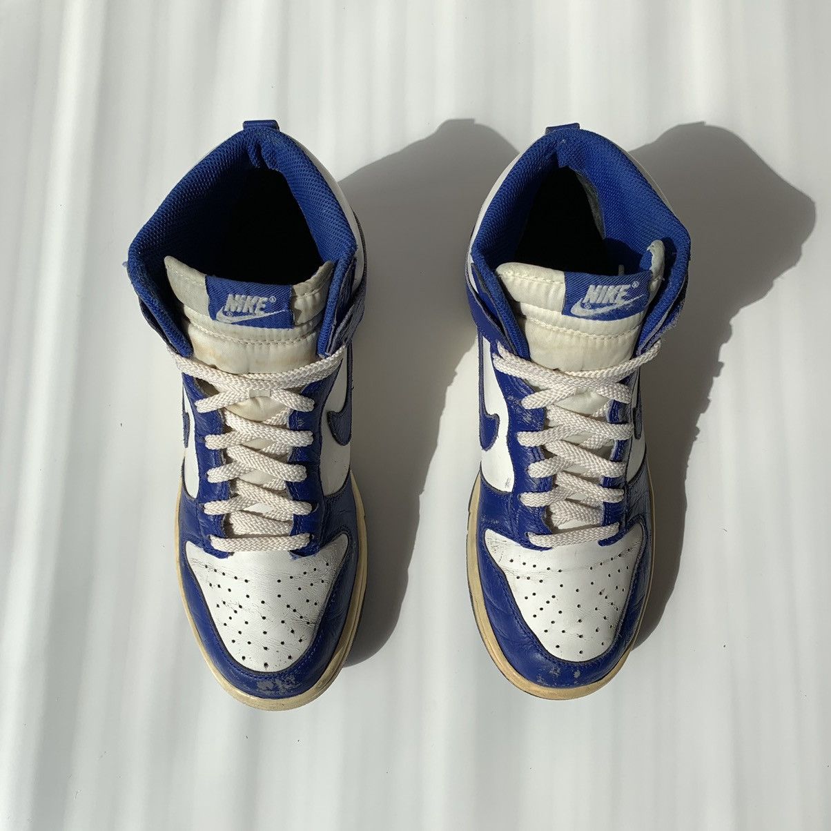 Nike × Vintage 1985 Nike Dunk High Kentucky Duke University BTTYS Size US 9 / EU 42 - 6 Thumbnail