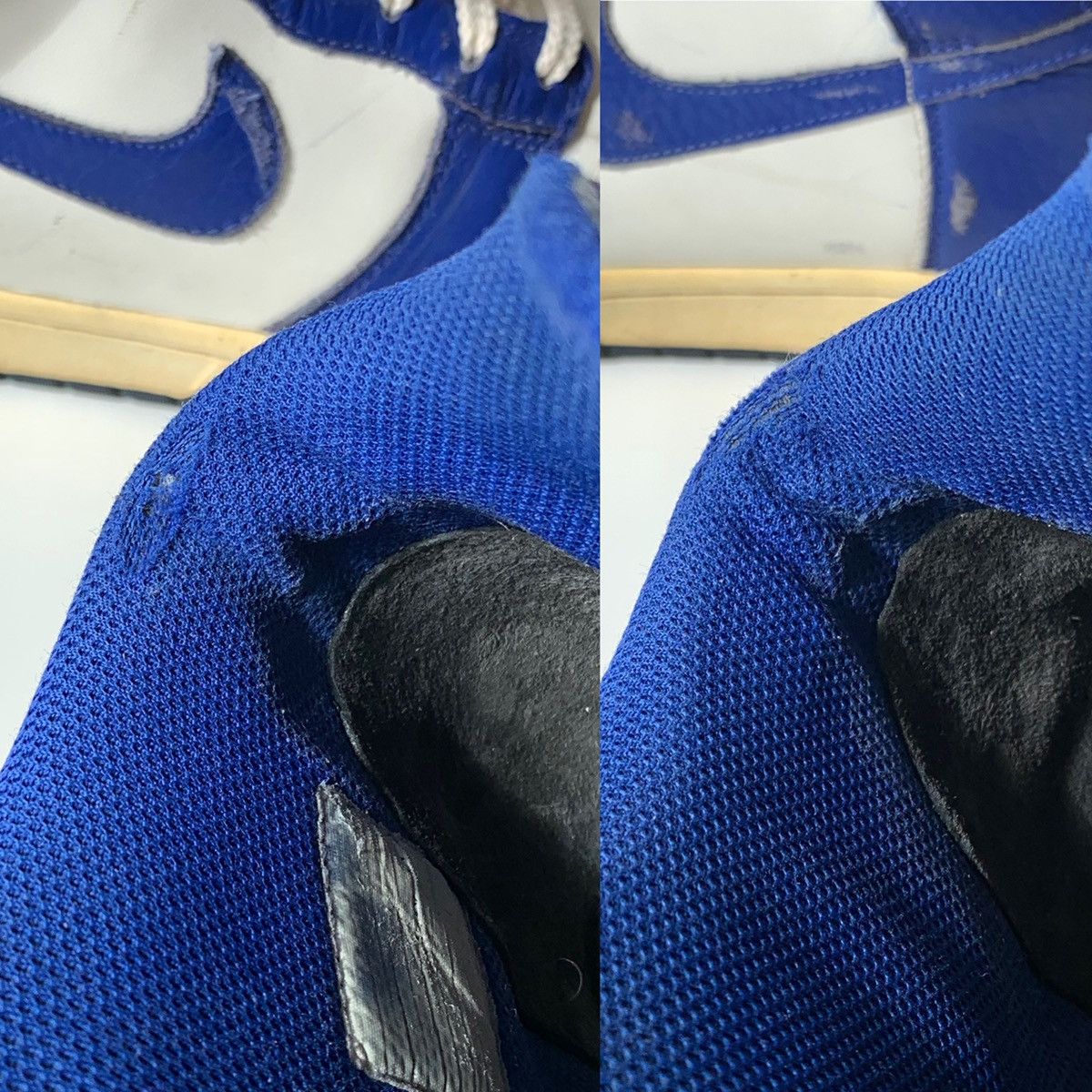 Nike × Vintage 1985 Nike Dunk High Kentucky Duke University BTTYS Size US 9 / EU 42 - 19 Thumbnail