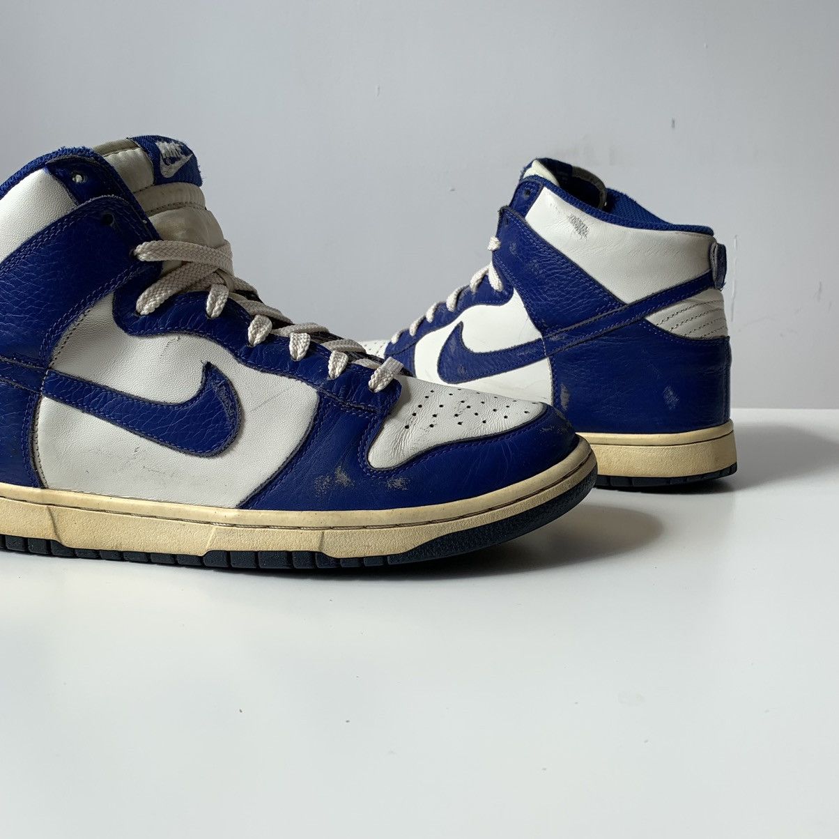 Nike × Vintage 1985 Nike Dunk High Kentucky Duke University BTTYS Size US 9 / EU 42 - 13 Thumbnail