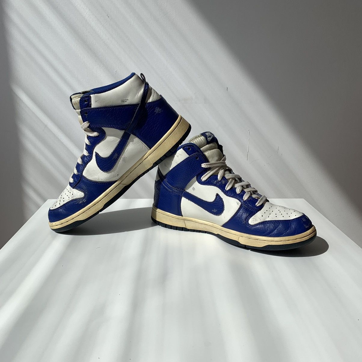 Nike × Vintage 1985 Nike Dunk High Kentucky Duke University BTTYS Size US 9 / EU 42 - 9 Thumbnail