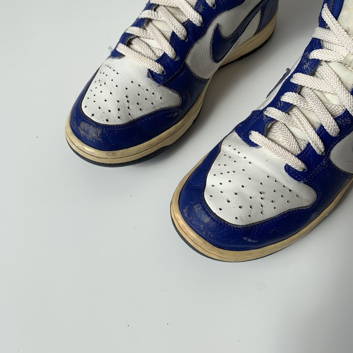 Nike × Vintage 1985 Nike Dunk High Kentucky Duke University BTTYS Size US 9 / EU 42 - 15 Thumbnail
