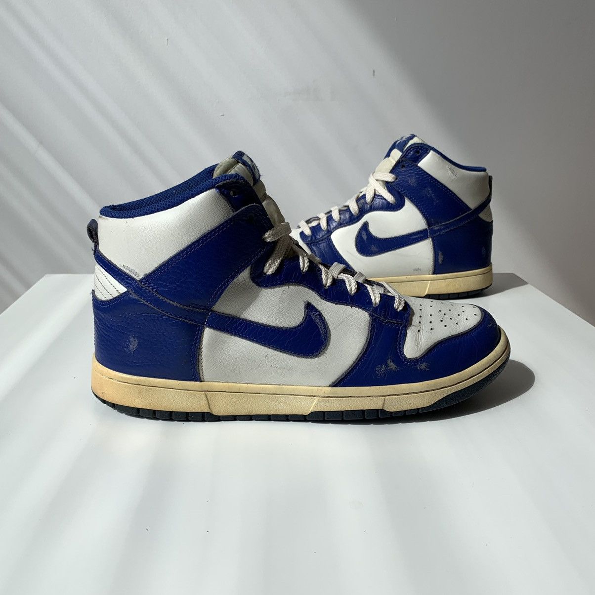 Nike × Vintage 1985 Nike Dunk High Kentucky Duke University BTTYS Size US 9 / EU 42 - 4 Thumbnail