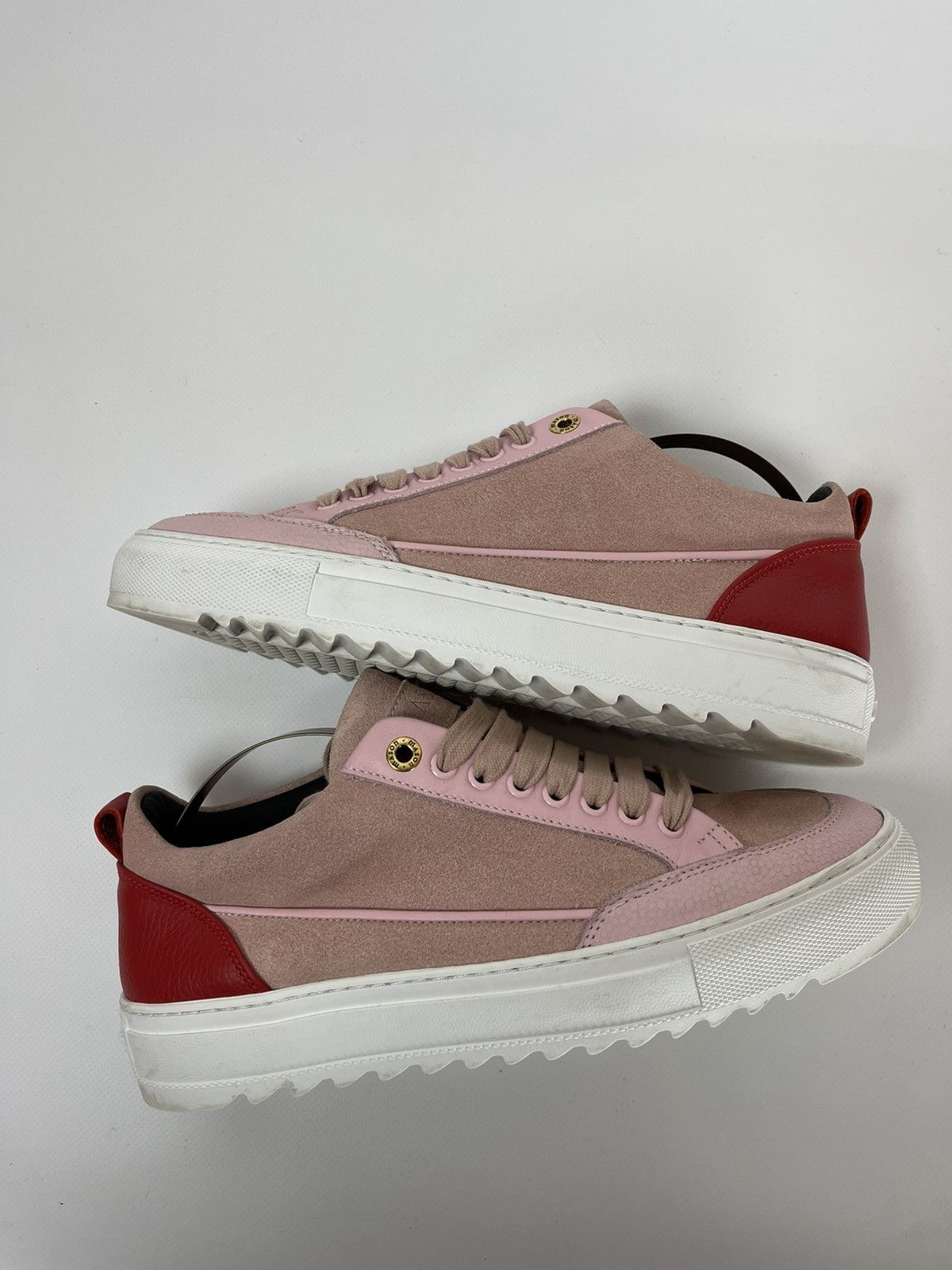 Mason Garments Mason Garment pink made in Italy low top sneakers Size US 9 / EU 42 - 6 Thumbnail