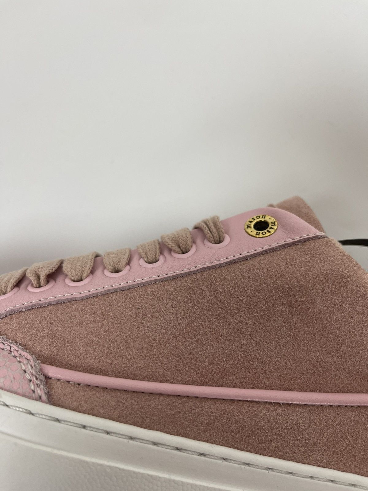 Mason Garments Mason Garment pink made in Italy low top sneakers Size US 9 / EU 42 - 7 Thumbnail