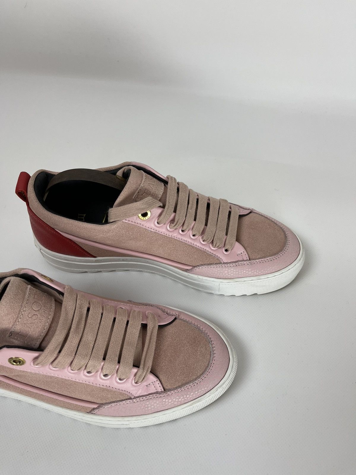 Mason Garments Mason Garment pink made in Italy low top sneakers Size US 9 / EU 42 - 4 Thumbnail