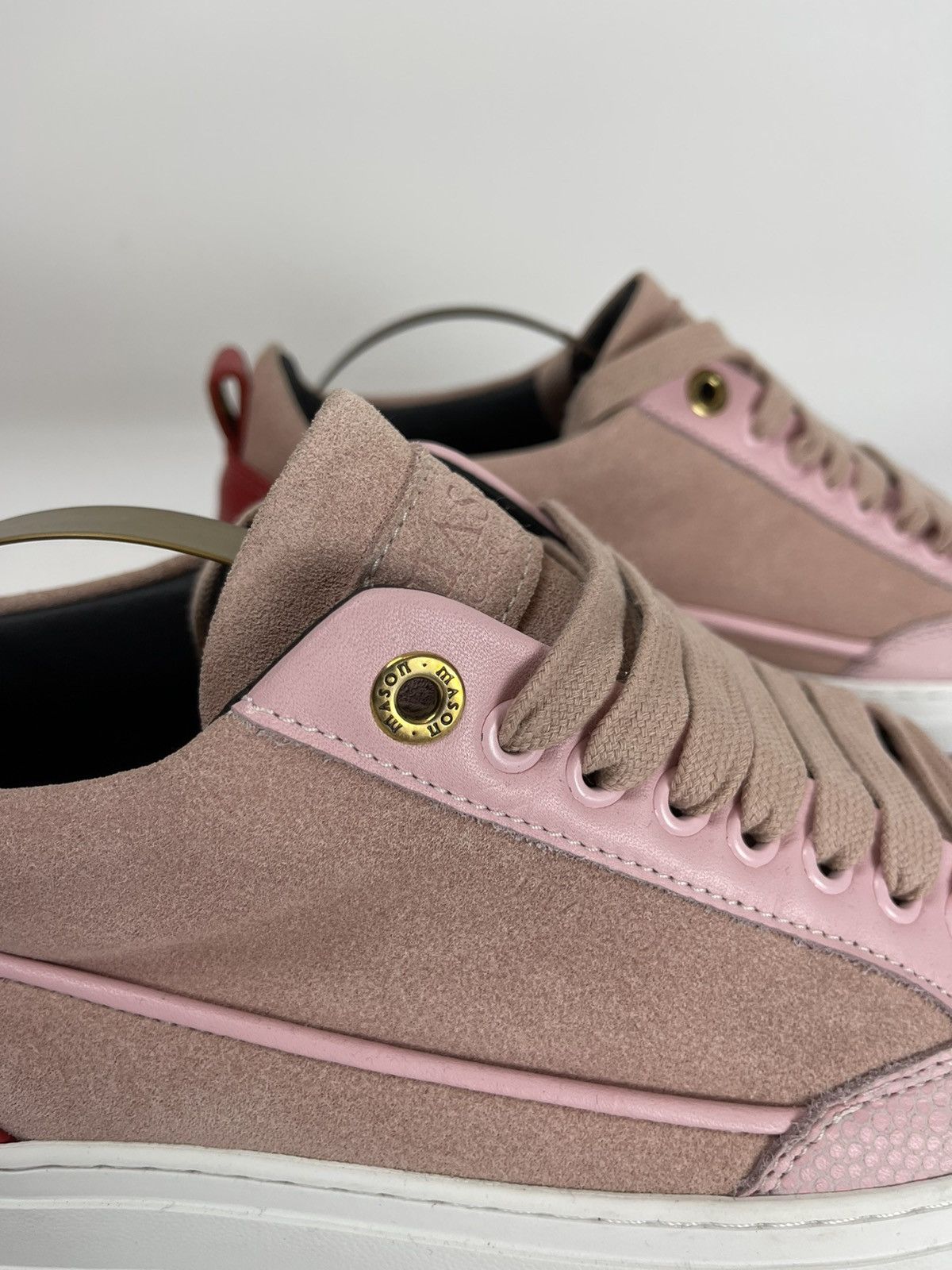 Mason Garments Mason Garment pink made in Italy low top sneakers Size US 9 / EU 42 - 3 Thumbnail