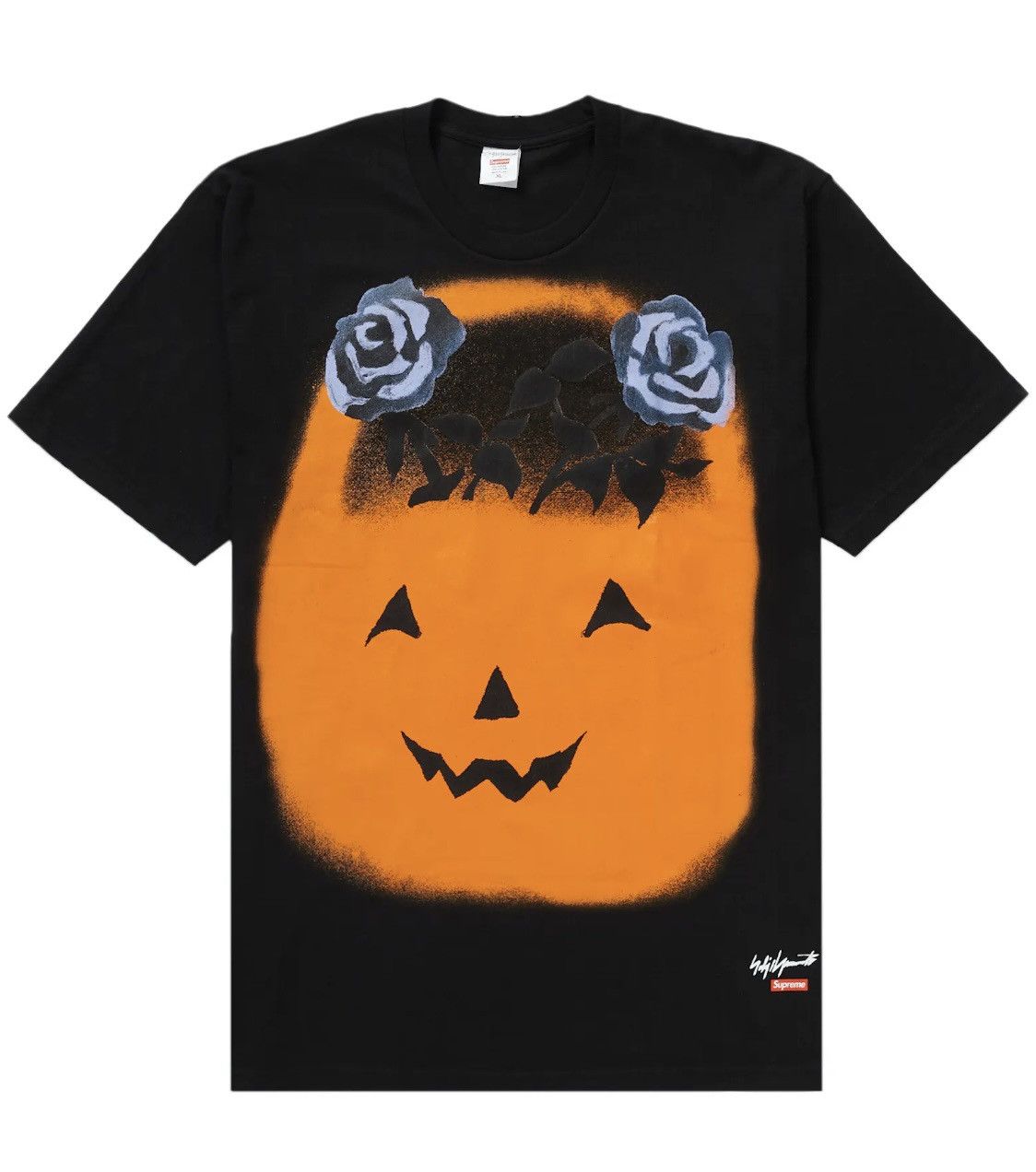 Supreme × Yohji Yamamoto Supreme/ Yohji Yamamoto Pumpkin Tee Size US XL / EU 56 / 4 - 6 Thumbnail