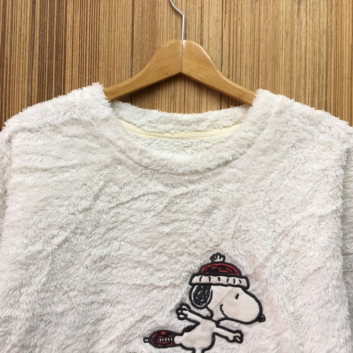 Cartoon Network × Peanuts Snoopy Ice Skating Fleece Crewneck Sweatshirt Size L / US 10 / IT 46 - 4 Thumbnail