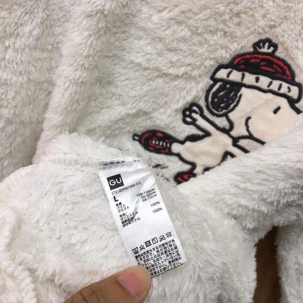 Cartoon Network × Peanuts Snoopy Ice Skating Fleece Crewneck Sweatshirt Size L / US 10 / IT 46 - 7 Thumbnail