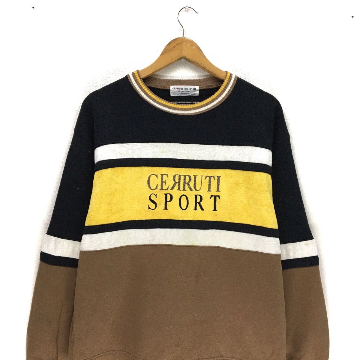 Cerruti 1881 × Sports Specialties Cerruti Sports Multicolour Crewneck Sweatshirt Size US M / EU 48-50 / 2 - 3 Thumbnail
