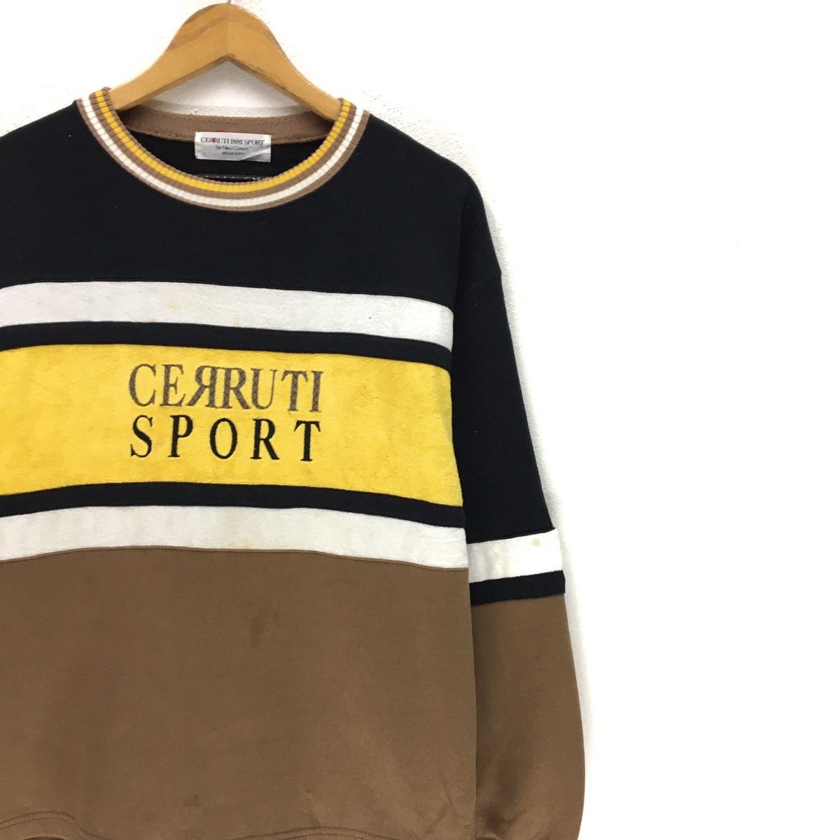 Cerruti 1881 × Sports Specialties Cerruti Sports Multicolour Crewneck Sweatshirt Size US M / EU 48-50 / 2 - 4 Thumbnail