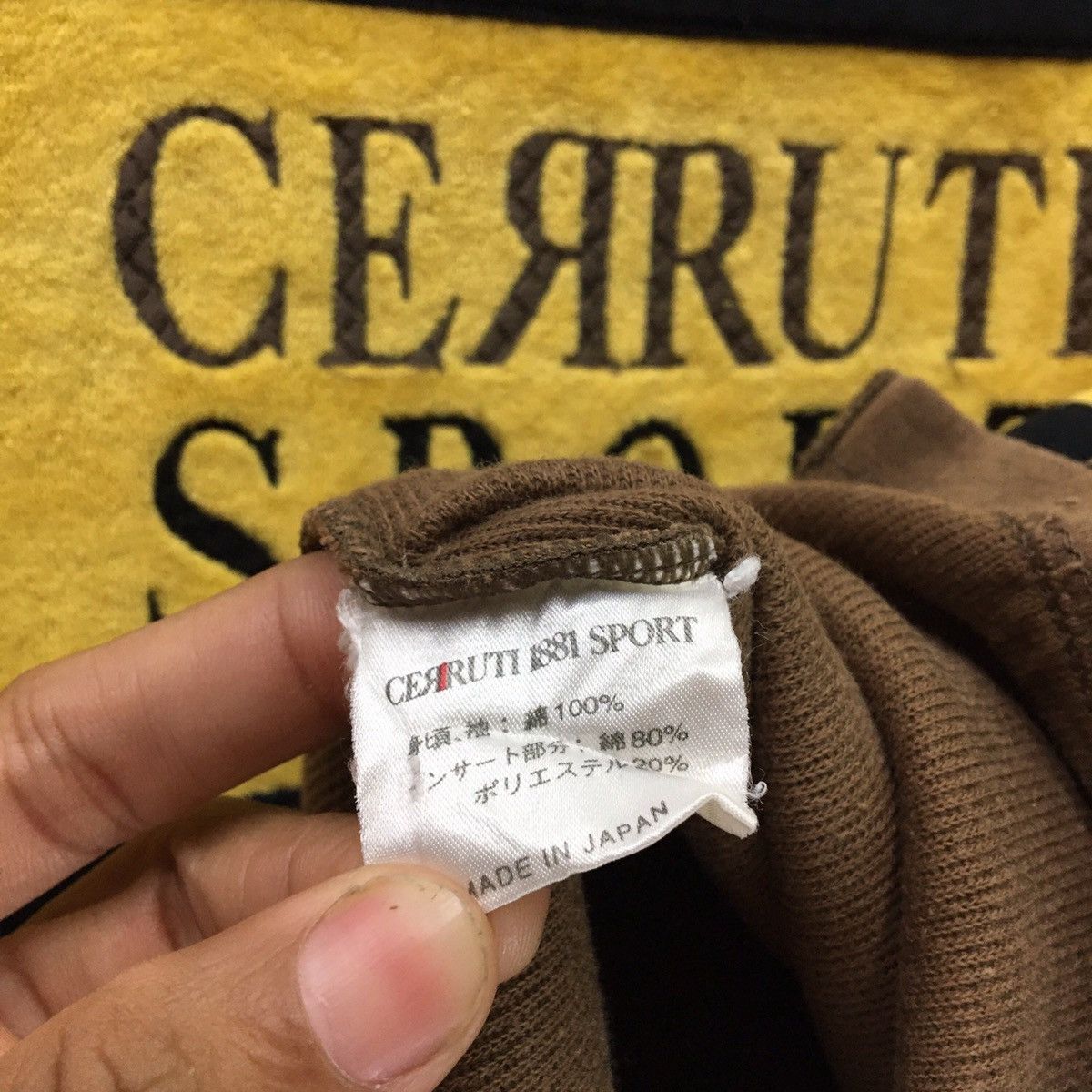 Cerruti 1881 × Sports Specialties Cerruti Sports Multicolour Crewneck Sweatshirt Size US M / EU 48-50 / 2 - 10 Thumbnail