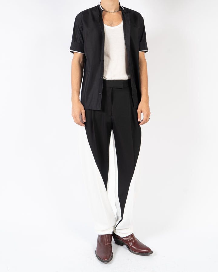Haider Ackermann FW19 Two Tone Trousers White Size US 30 / EU 46 - 4 Thumbnail