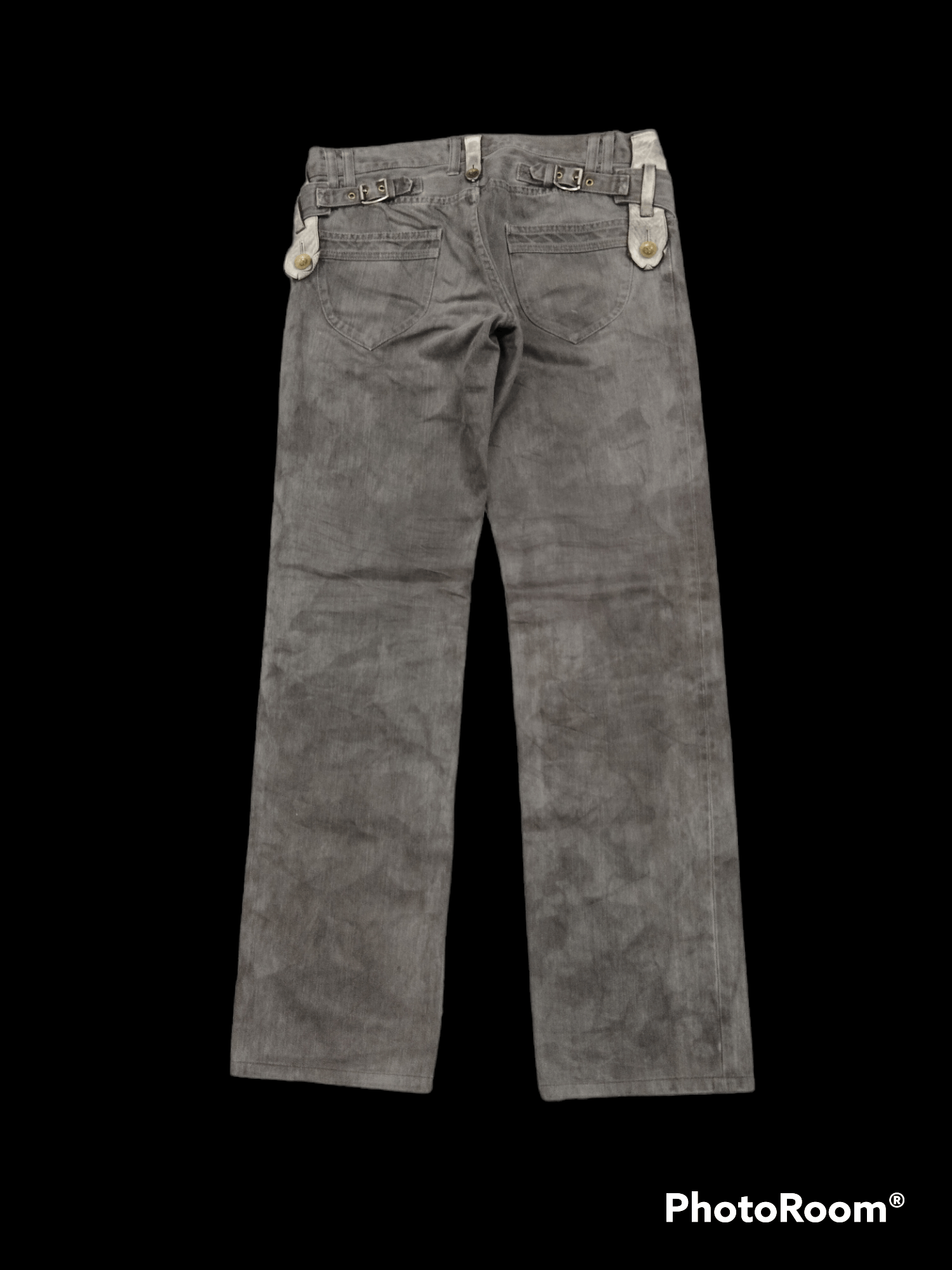 Japanese Brand SICK FADE GREY PRIGS DENIM PANTS Size US 31 - 2 Thumbnail