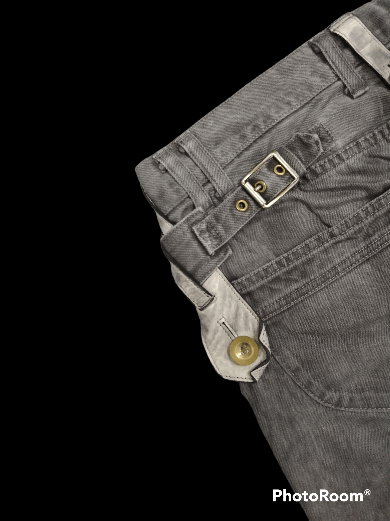 Japanese Brand SICK FADE GREY PRIGS DENIM PANTS Size US 31 - 5 Thumbnail