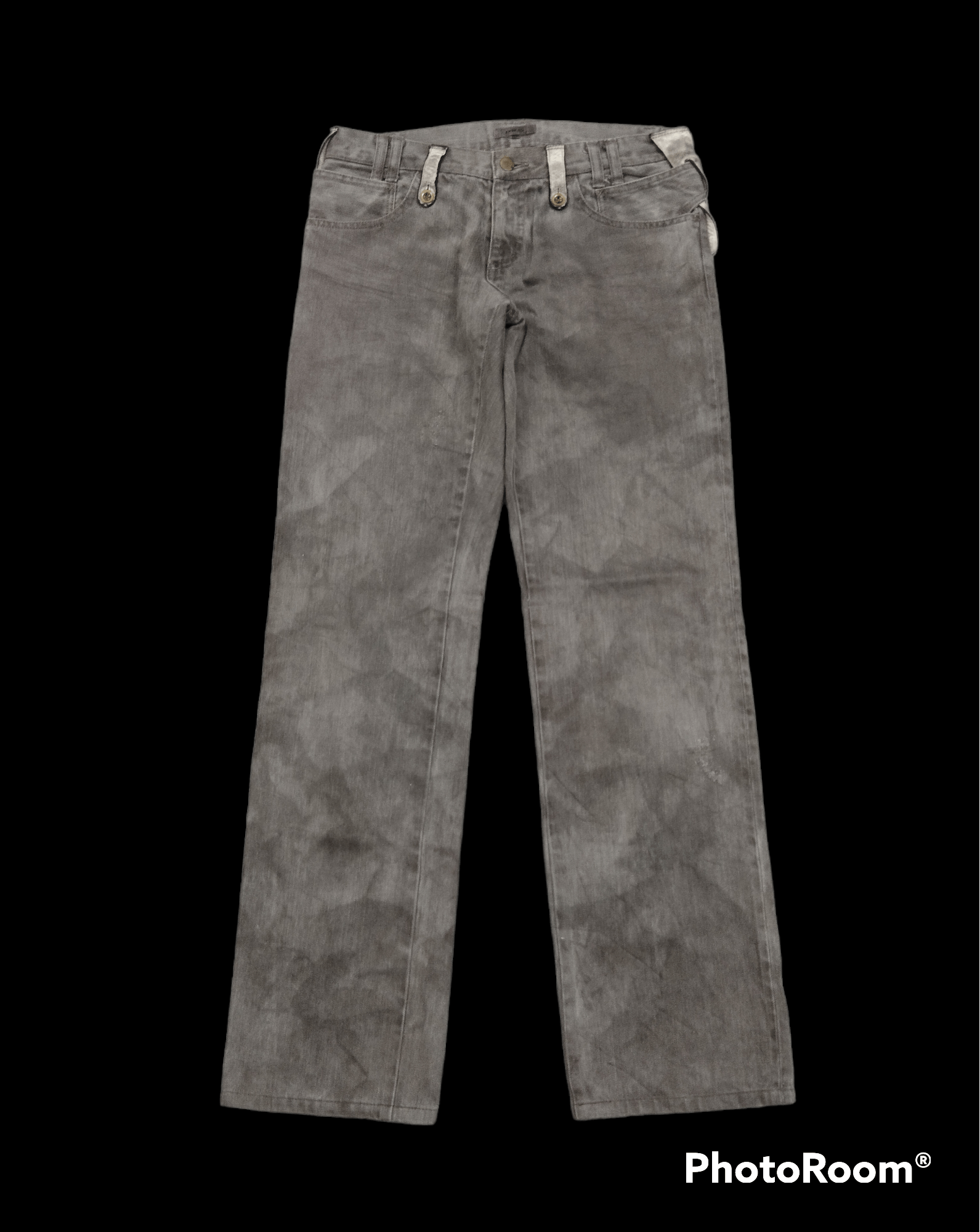SICK FADE GREY PRIGS DENIM PANTS Bottoms