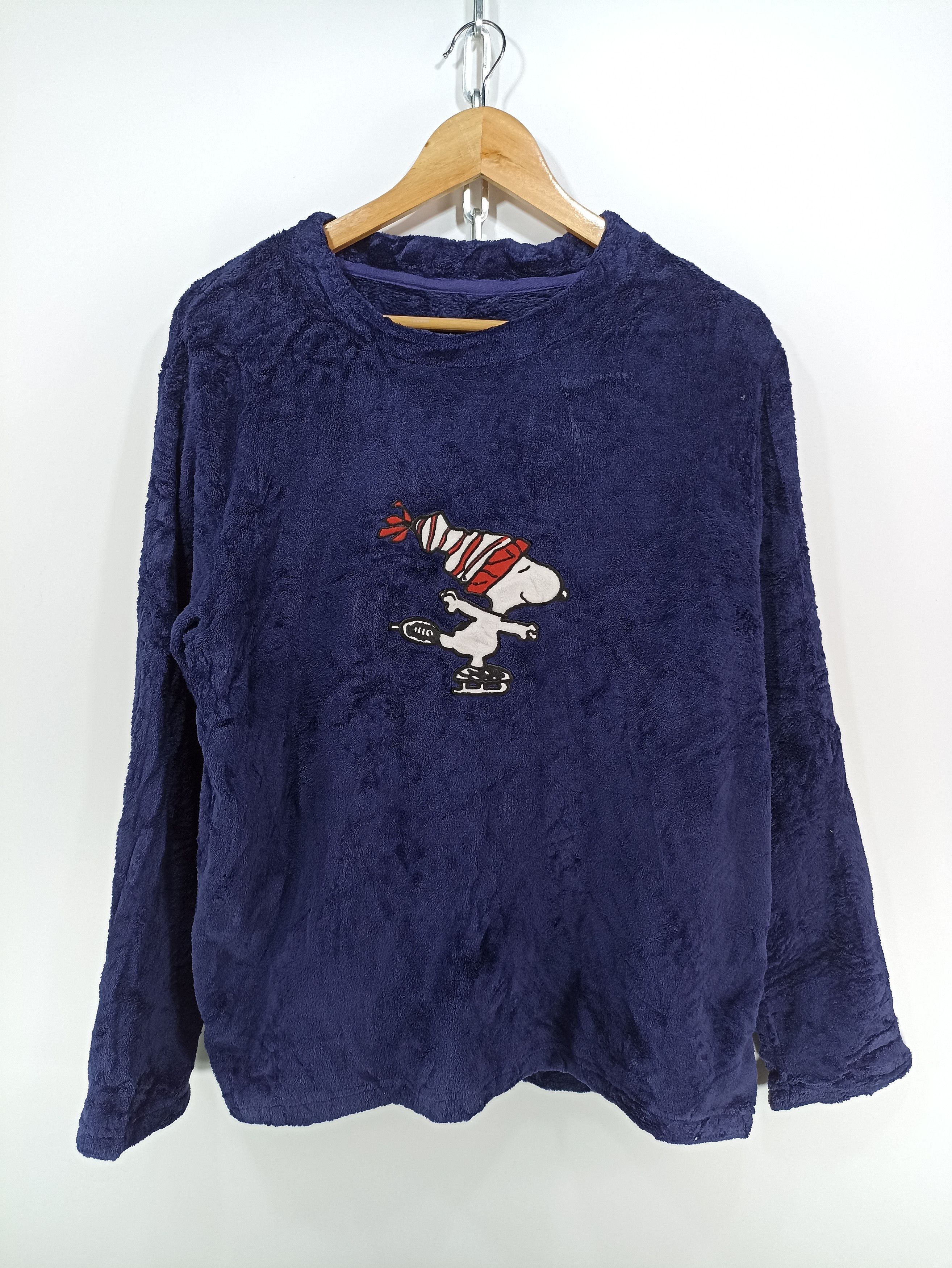 Cartoon Network × Japanese Brand Snoopy x Gu Fleece Sweatshirt Size US M / EU 48-50 / 2 - 1 Thumbnail