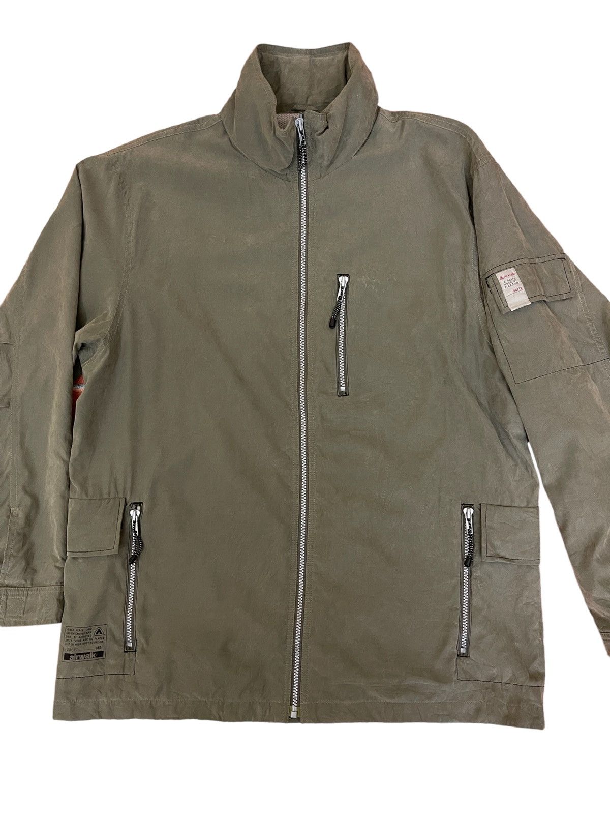 Airwalk Vintage Airwalk tactical jacket multiple pocket streetwear Size US XL / EU 56 / 4 - 6 Thumbnail