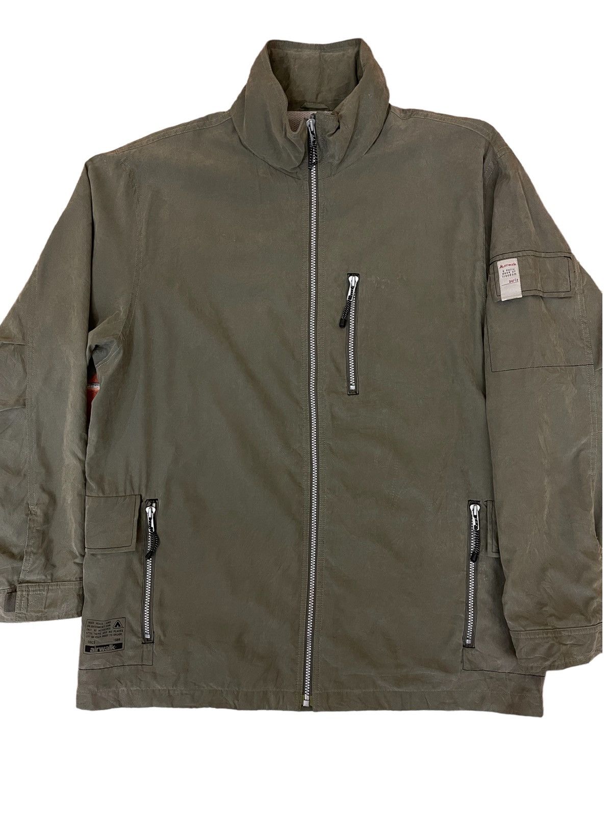 Airwalk Vintage Airwalk tactical jacket multiple pocket streetwear Size US XL / EU 56 / 4 - 5 Thumbnail