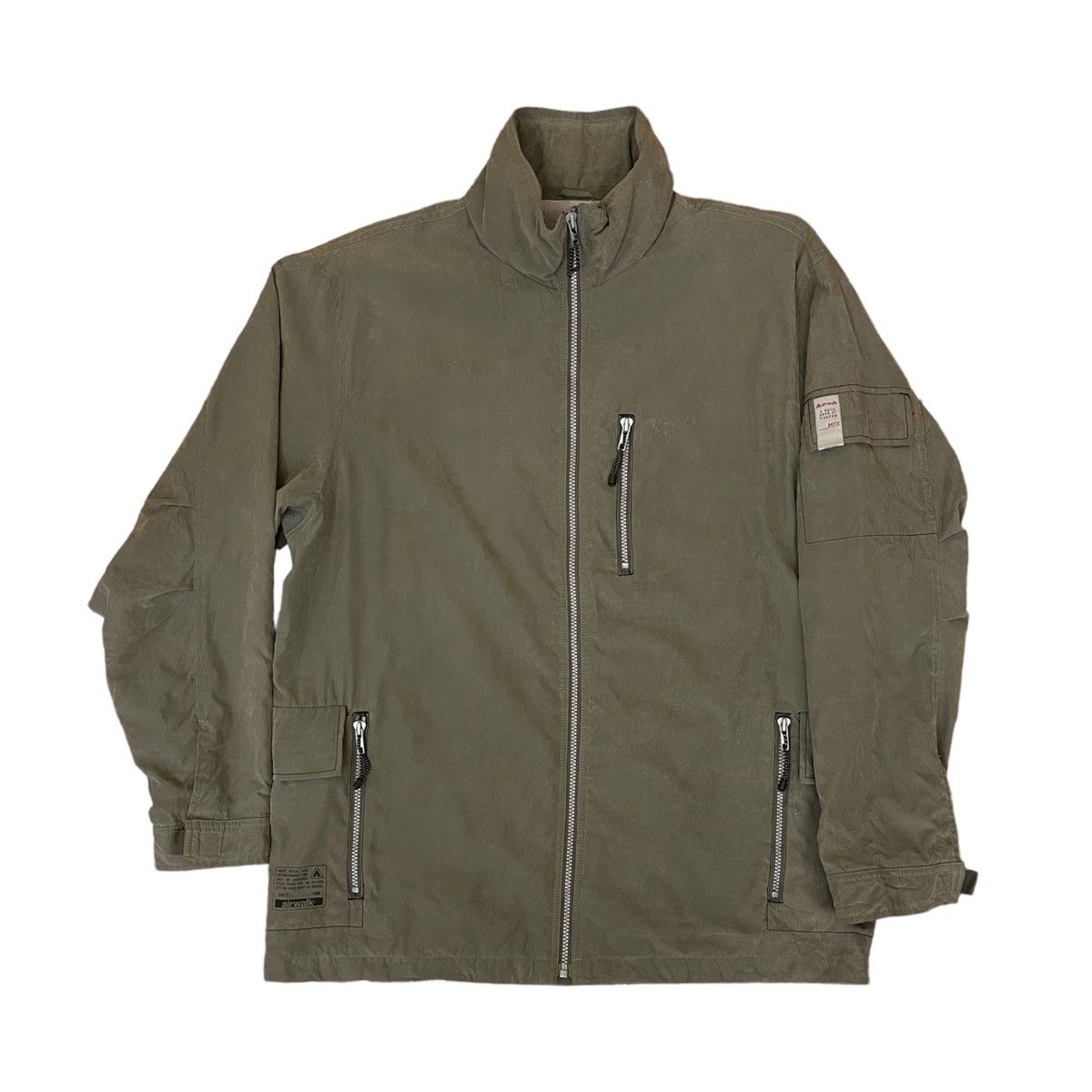 Airwalk Vintage Airwalk tactical jacket multiple pocket streetwear ...