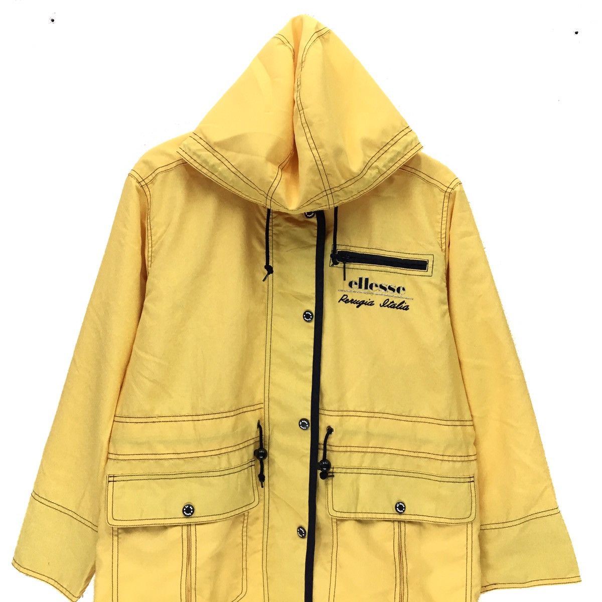 Other ELLESSE Skiing Nice Design Hooded Jacket Size L / US 10 / IT 46 - 3 Thumbnail