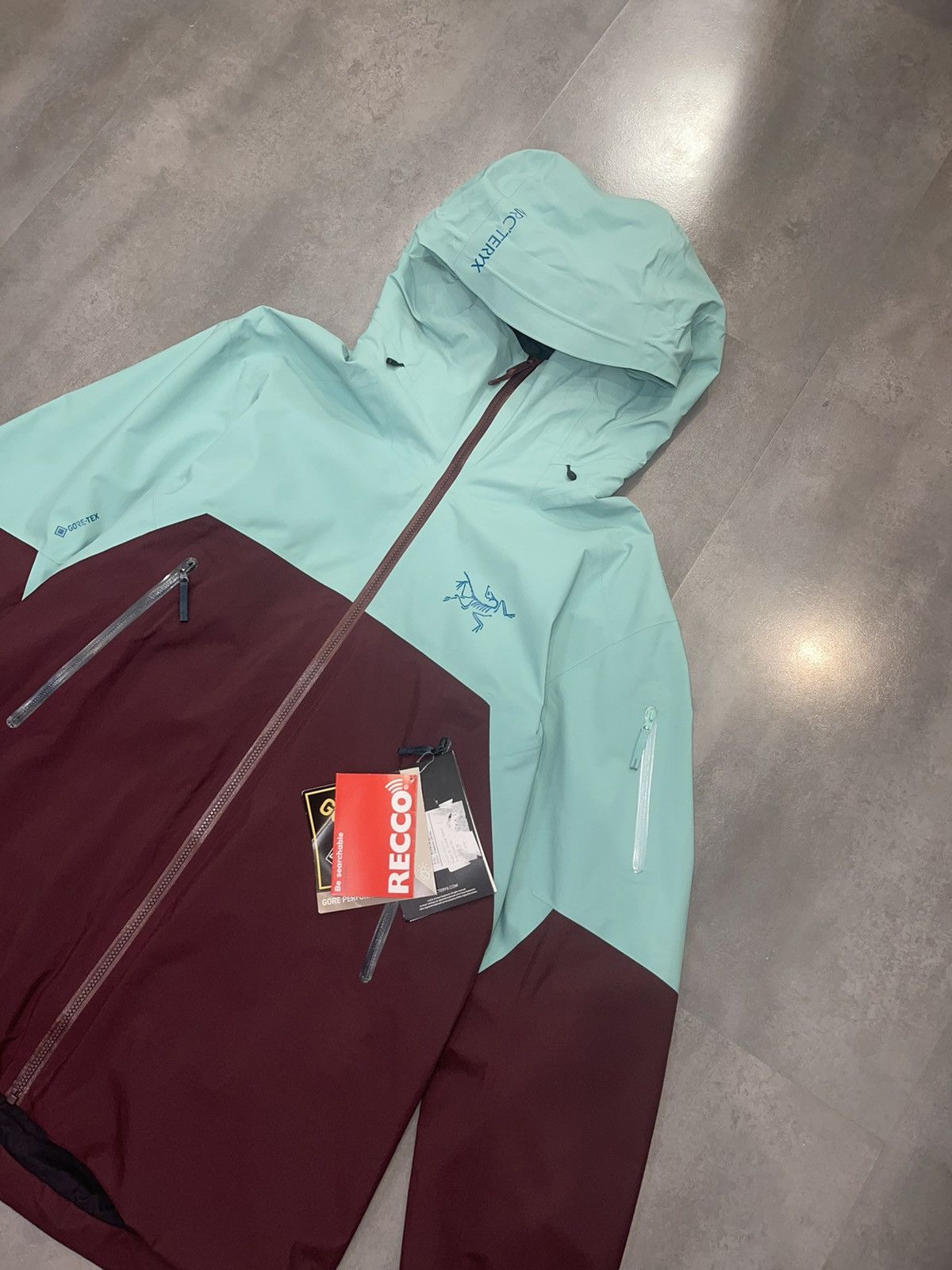 Arc'teryx !DSWT! Arc'Teryx Rush IS Goretex Technical Multicolor Jacket Size US XL / EU 56 / 4 - 5 Thumbnail