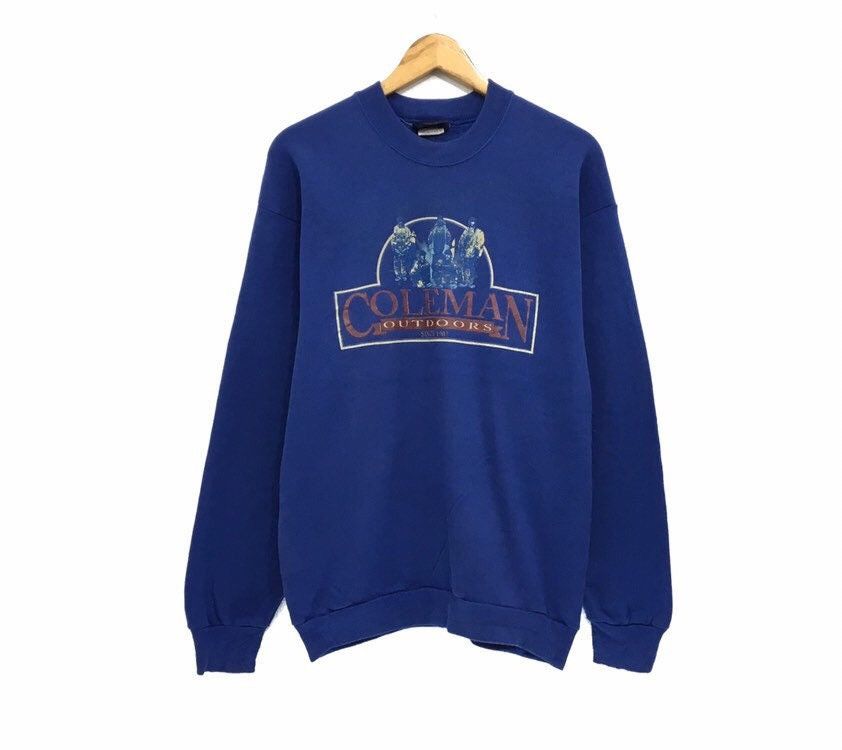 Coleman × Vintage Vintage COLEMAN Outdoor Crewneck Sweatshirts Size US M / EU 48-50 / 2 - 1 Thumbnail