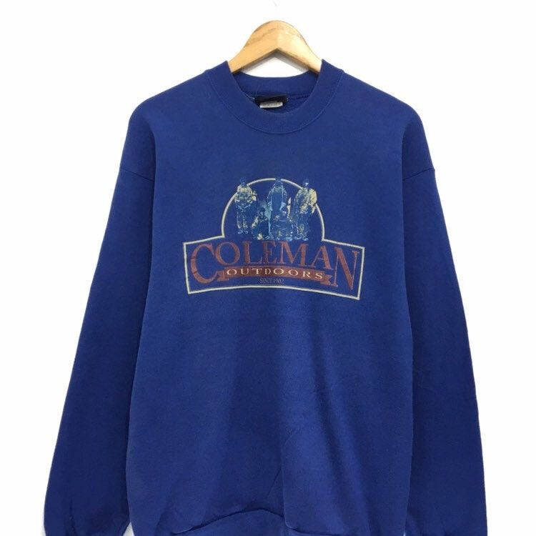 Coleman × Vintage Vintage COLEMAN Outdoor Crewneck Sweatshirts Size US M / EU 48-50 / 2 - 3 Thumbnail