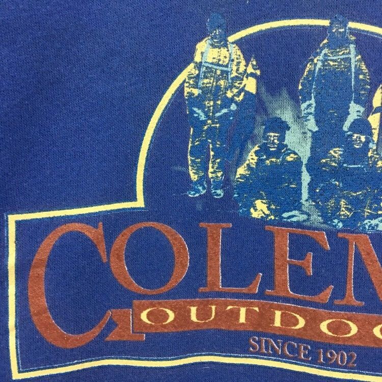 Coleman × Vintage Vintage COLEMAN Outdoor Crewneck Sweatshirts Size US M / EU 48-50 / 2 - 7 Thumbnail