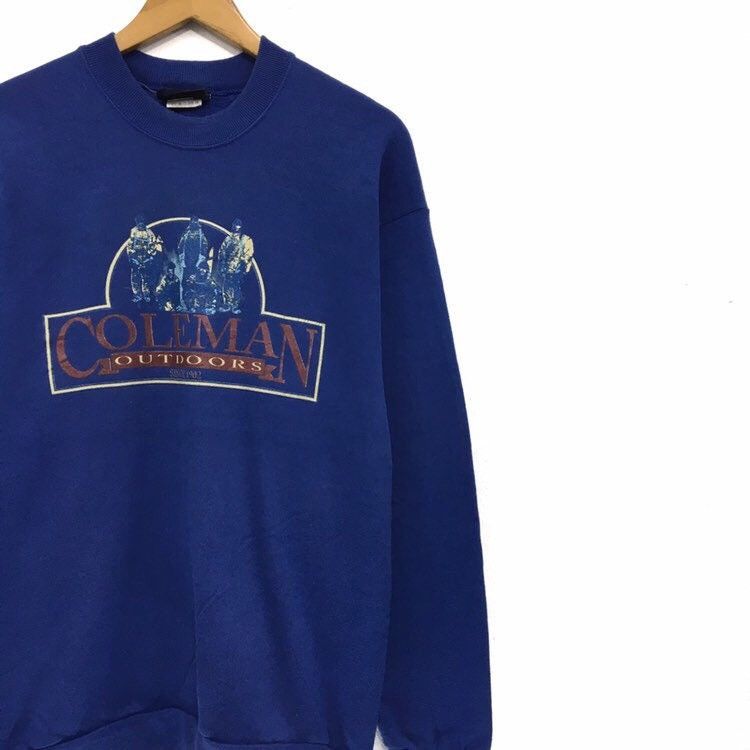 Coleman × Vintage Vintage COLEMAN Outdoor Crewneck Sweatshirts Size US M / EU 48-50 / 2 - 4 Thumbnail