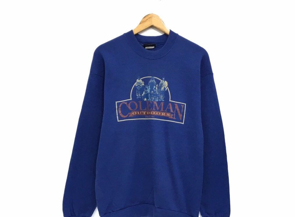Coleman × Vintage Vintage COLEMAN Outdoor Crewneck Sweatshirts Size US M / EU 48-50 / 2 - 2 Thumbnail