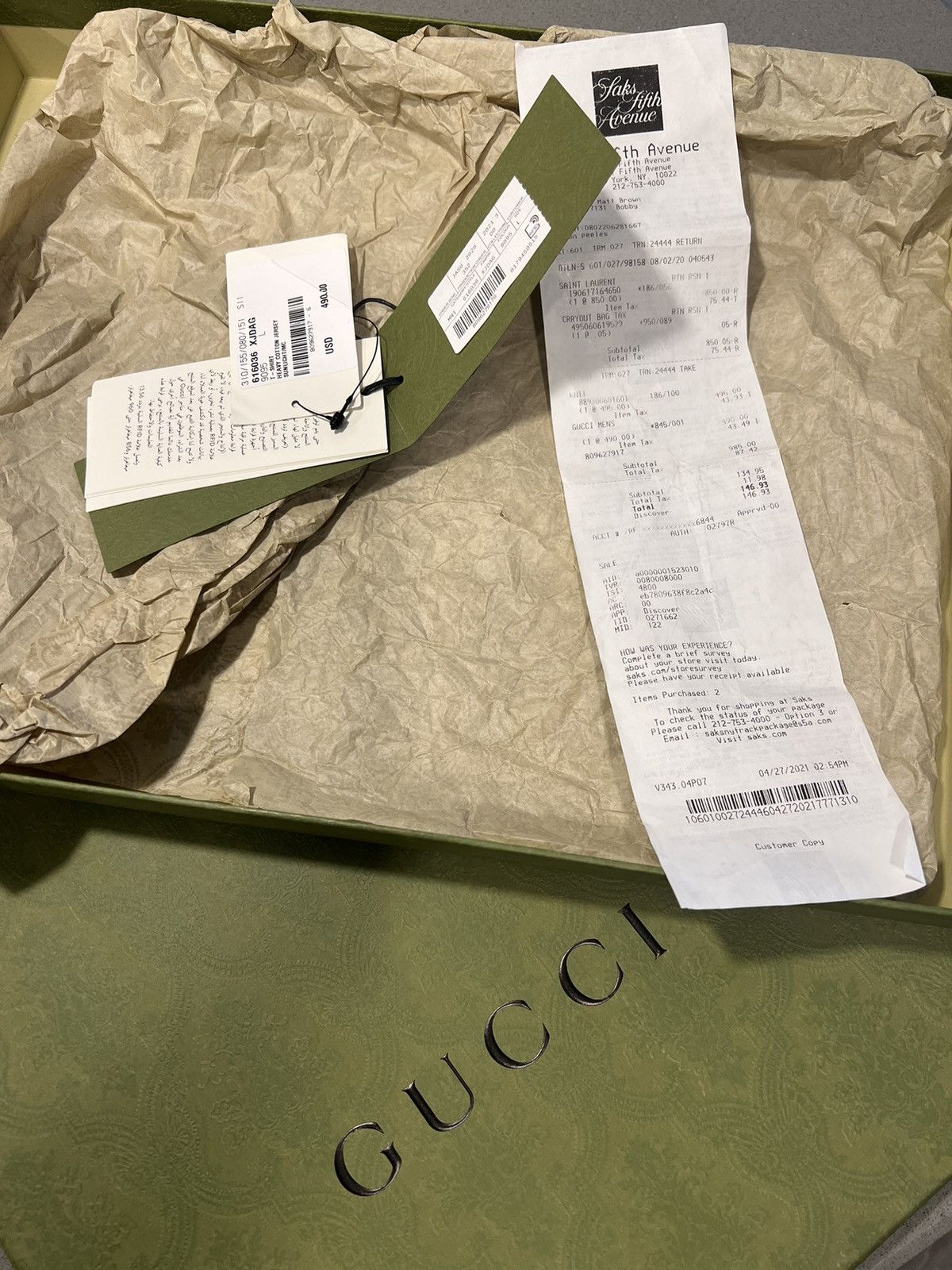 Gucci Gucci double GG shirt Size US L / EU 52-54 / 3 - 3 Thumbnail