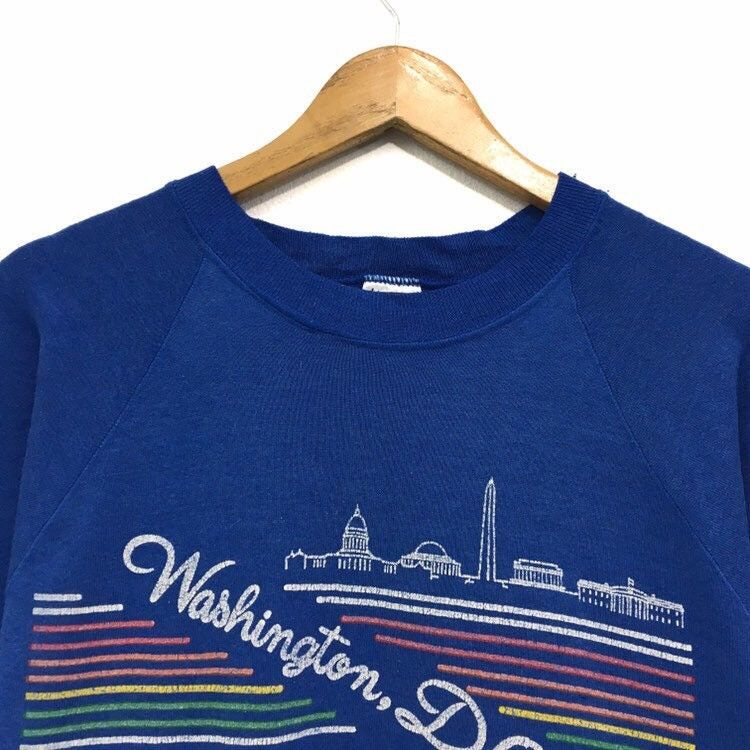 Fruit Of The Loom Vintage 90s Fruit Of The Loom Washington Sweatshirt Size US M / EU 48-50 / 2 - 5 Thumbnail