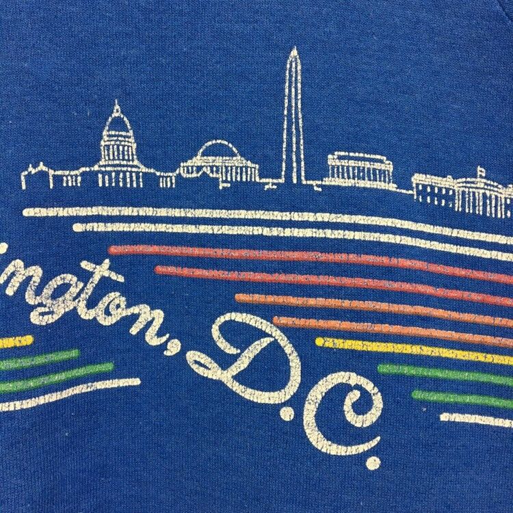 Fruit Of The Loom Vintage 90s Fruit Of The Loom Washington Sweatshirt Size US M / EU 48-50 / 2 - 7 Thumbnail