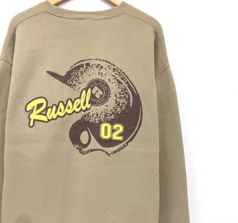 MLB × Russell Athletic × Vintage RUSSELL ATHLETIC Crewneck Sweatshirts Size US XL / EU 56 / 4 - 9 Thumbnail