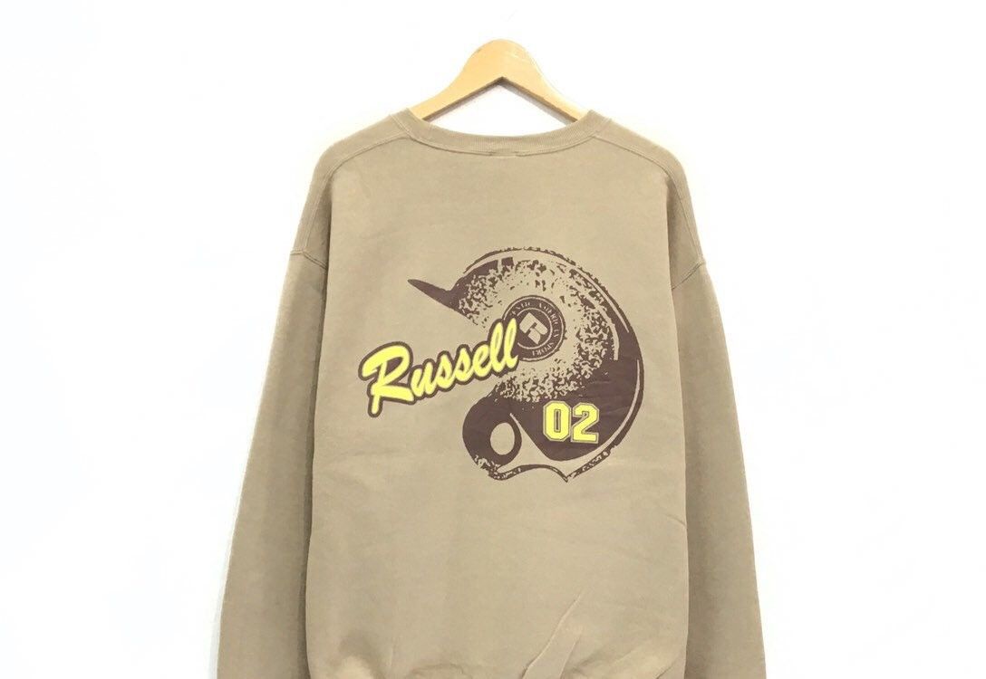 MLB × Russell Athletic × Vintage RUSSELL ATHLETIC Crewneck Sweatshirts Size US XL / EU 56 / 4 - 4 Thumbnail