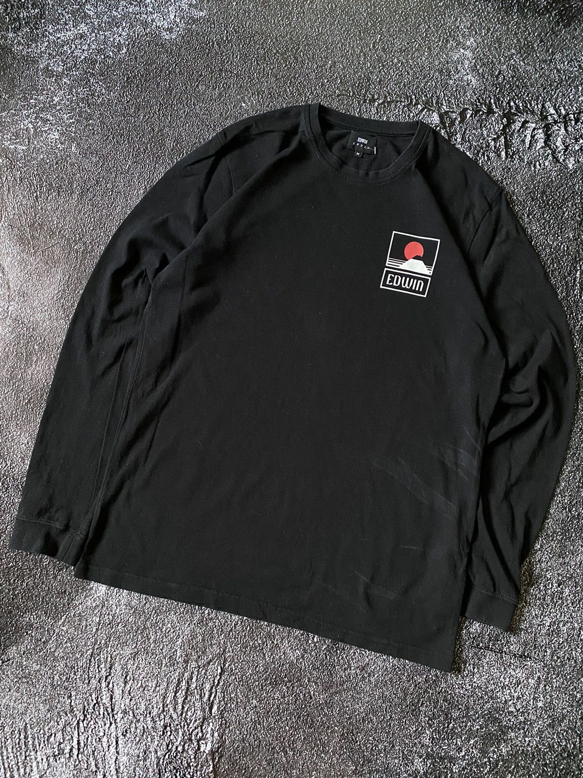 Edwin Edwin Black Longsleeve x Japan Size US M / EU 48-50 / 2 - 2 Thumbnail