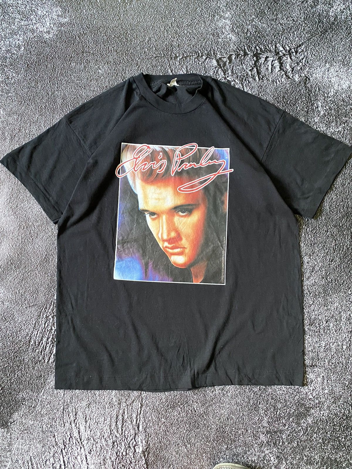 Band Tees 1990s Elvis Presley t-shirt Size US XXL / EU 58 / 5 - 2 Thumbnail