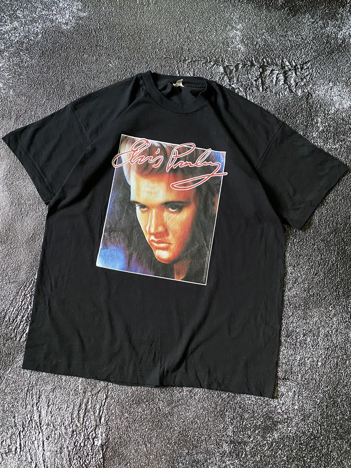 Band Tees 1990s Elvis Presley t-shirt Size US XXL / EU 58 / 5 - 1 Thumbnail